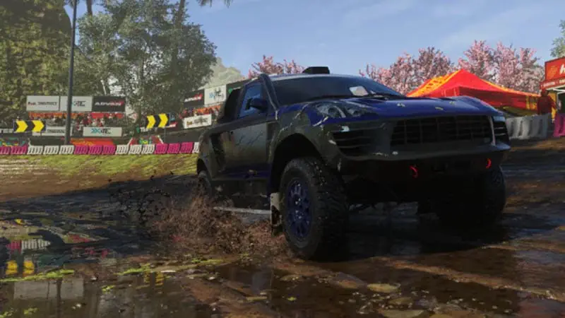 DiRT 5 arcade offroad racing on muddy tracks