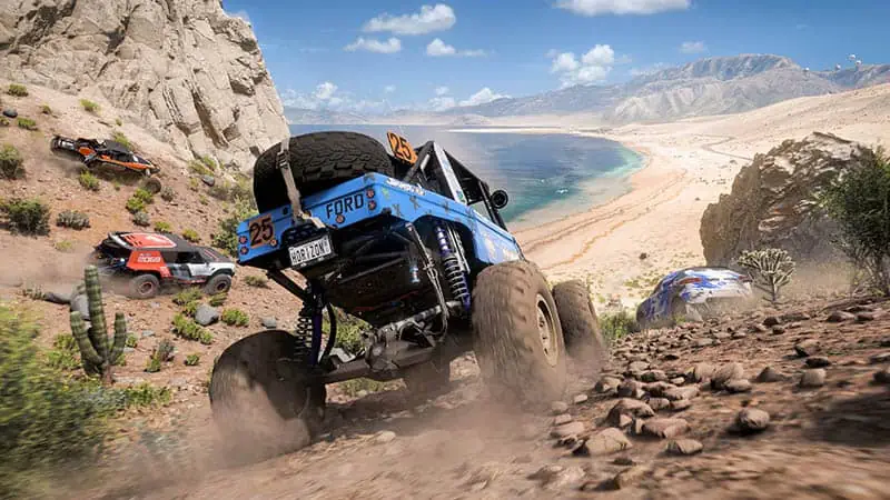Forza Horizon 5 offroad racing across Mexico