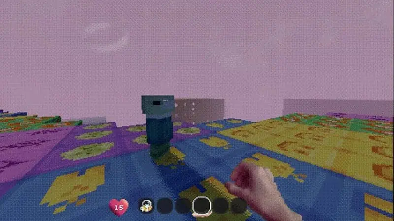 Lucid Blocks surreal voxel survival sandbox world