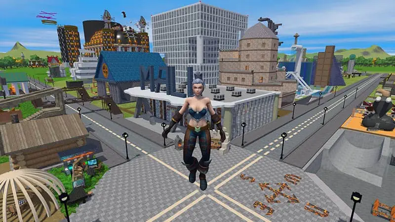 VoxelMancy online voxel sandbox with multiplayer building